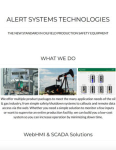 alert systems technologies product catalog cover